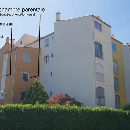 Apartament Lara 1 - Grand T2 Loggia Sans Vis-a-vis Parking - Pres Centre-port, Ile Des Loisirs, Richelieu *