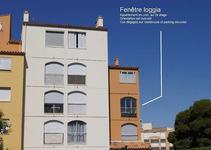 Apartamento Lara 1 - Grand T2 Loggia Sans Vis-à-vis Parking - Près Centre-port, île Des Loisirs, Richelieu Agde